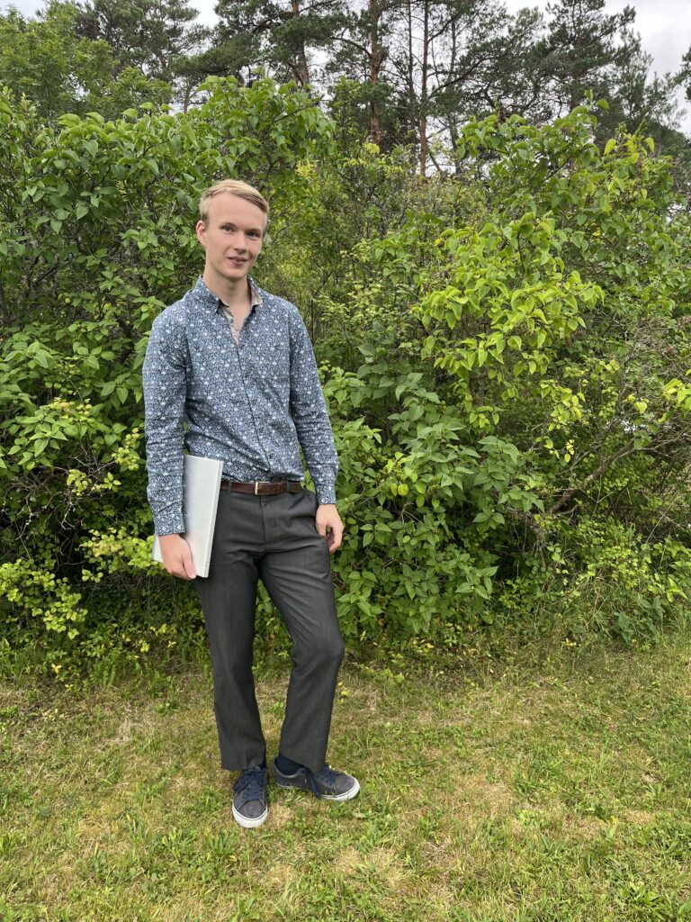 Lukas Johansson, grundare av LJO Media – webbyrå på Gotland